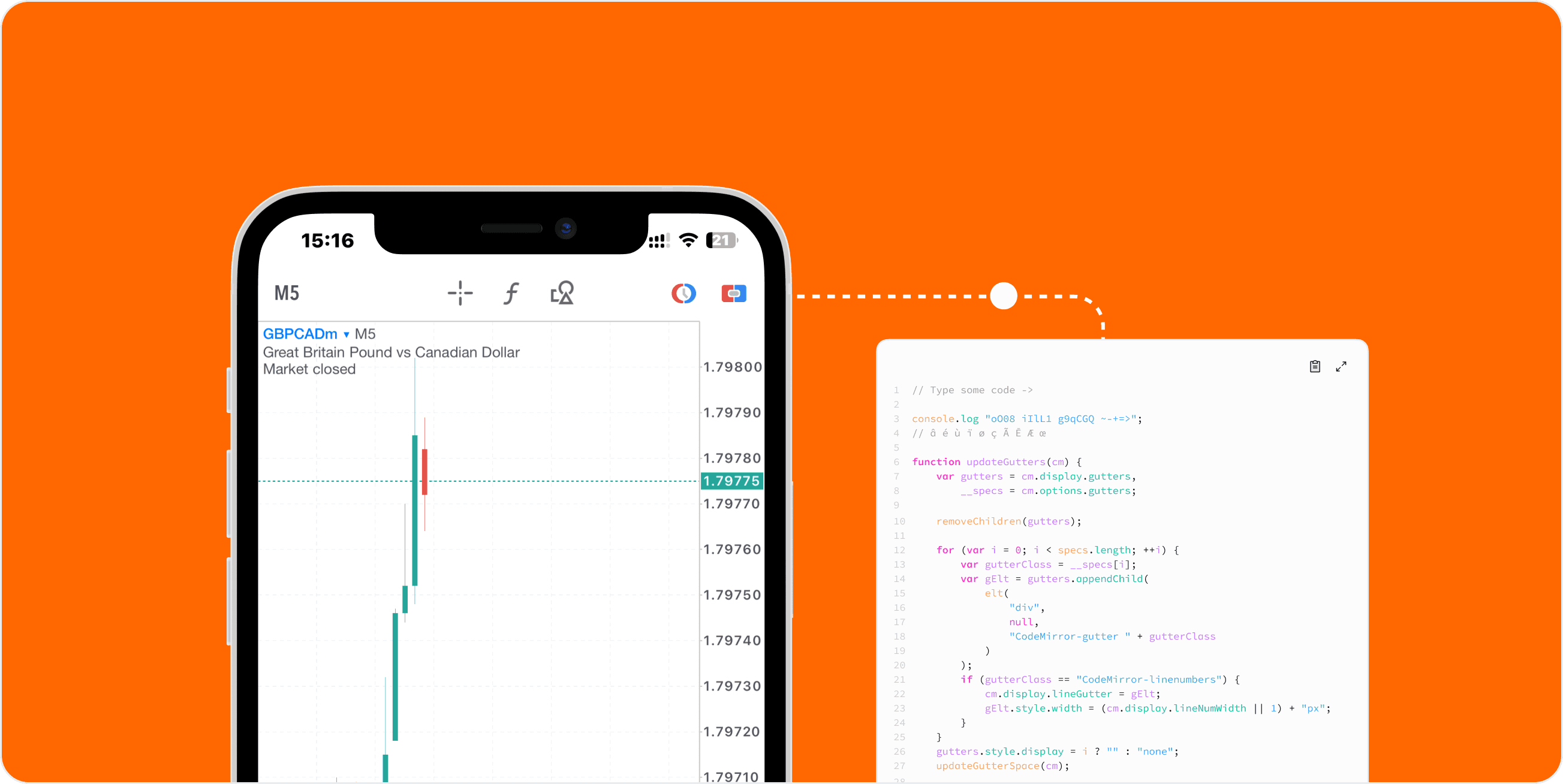 Low and stable spreads